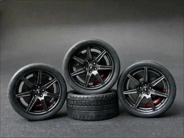 1:18 Ford Shelby GT500 Felgensatz